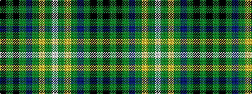 idealised woven sample of pattern KGKGBGYGW