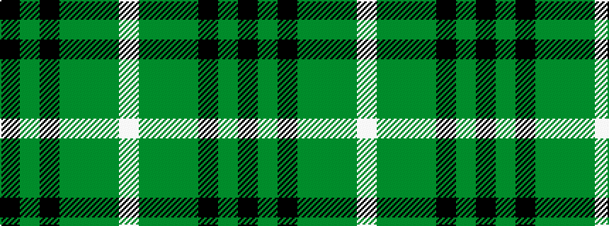idealised woven sample of pattern KGKGGGW