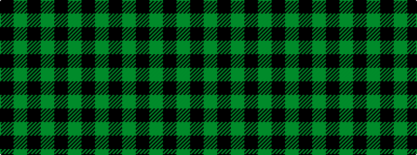 idealised woven sample of pattern KGKGKGK