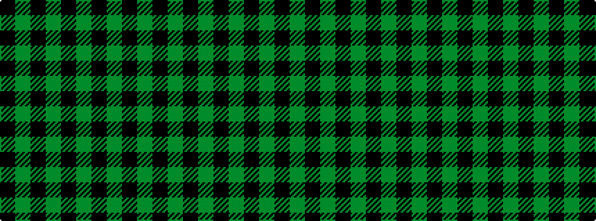 idealised woven sample of pattern KGKGKGKGK
