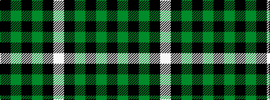 idealised woven sample of pattern KGKGKW