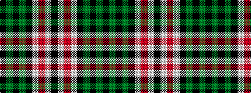 idealised woven sample of pattern KGKGKWRWK