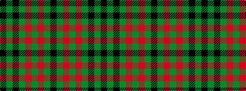 idealised woven sample of pattern KGKGRGRGK