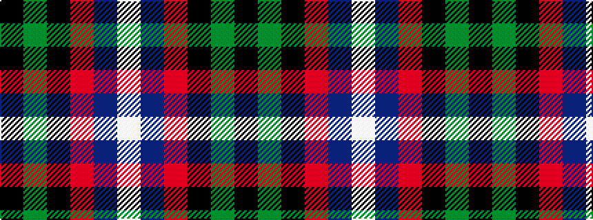 idealised woven sample of pattern KGKRBW