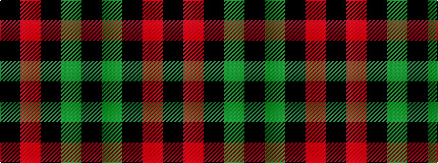 idealised woven sample of pattern KGKRK