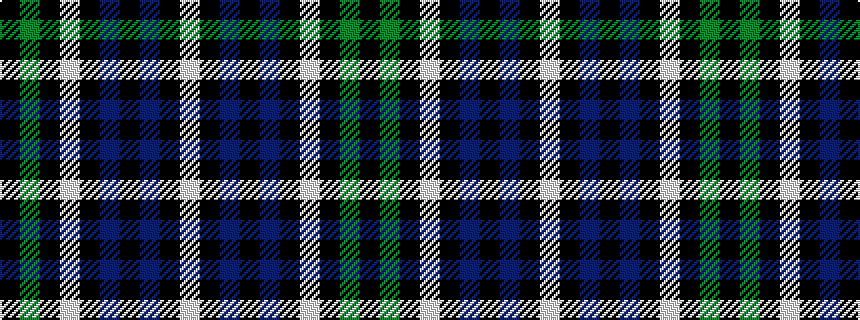 idealised woven sample of pattern KGKWKBKBKW