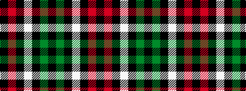 idealised woven sample of pattern KGKWKRK