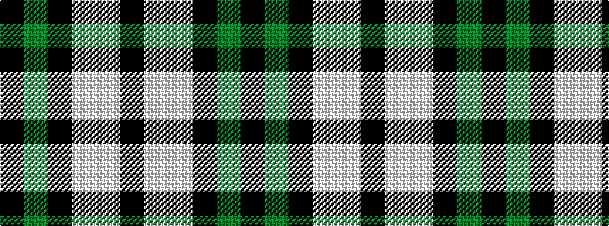 idealised woven sample of pattern KGKWWK
