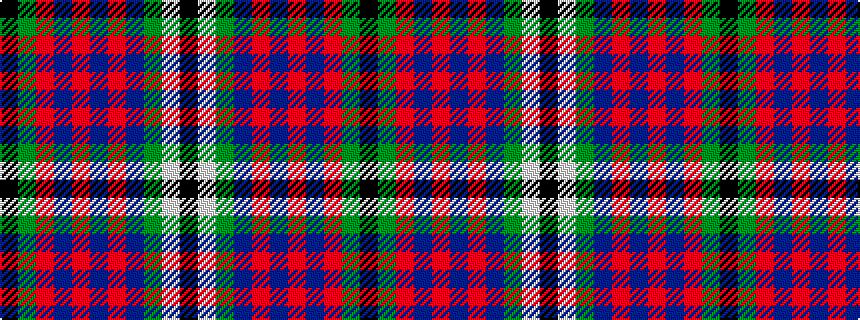idealised woven sample of pattern KGRBRBRBGWK