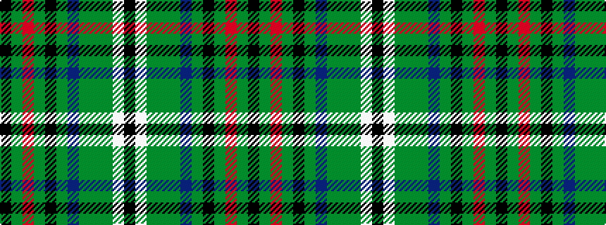 idealised woven sample of pattern KGRGKGBGGGWK