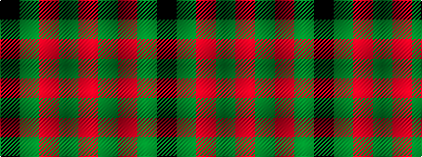 idealised woven sample of pattern KGRGR