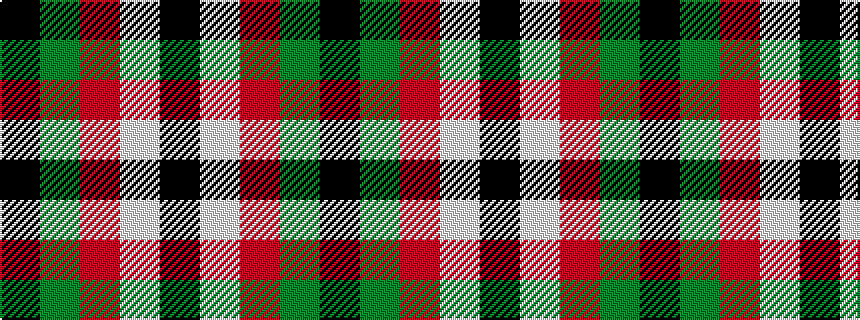 idealised woven sample of pattern KGRWK