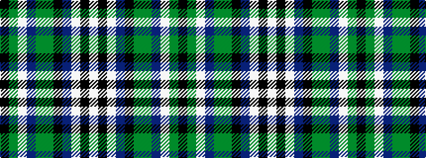 idealised woven sample of pattern KGWBGGKBWKW