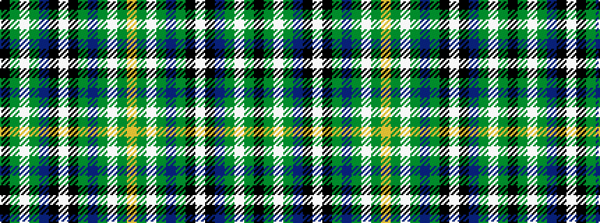 idealised woven sample of pattern KGWGBKWKGBGWGY