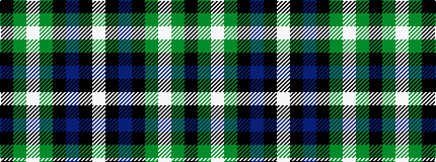 idealised woven sample of pattern KGWGKBKW