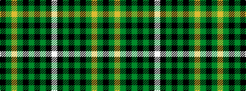 idealised woven sample of pattern KGYGKGKGKW