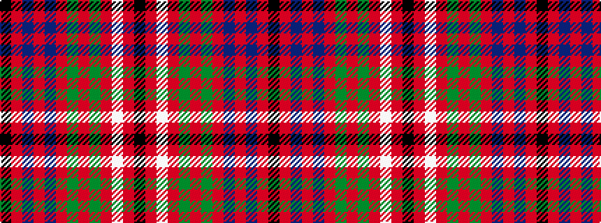 idealised woven sample of pattern KRBRBRGRGRWRK