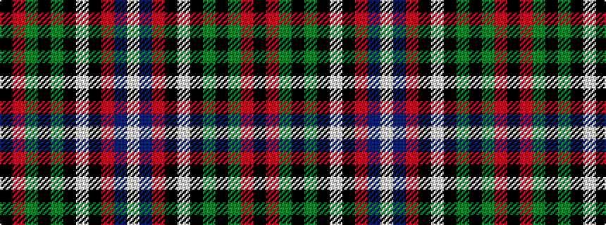 idealised woven sample of pattern KRGKGKWKRBW