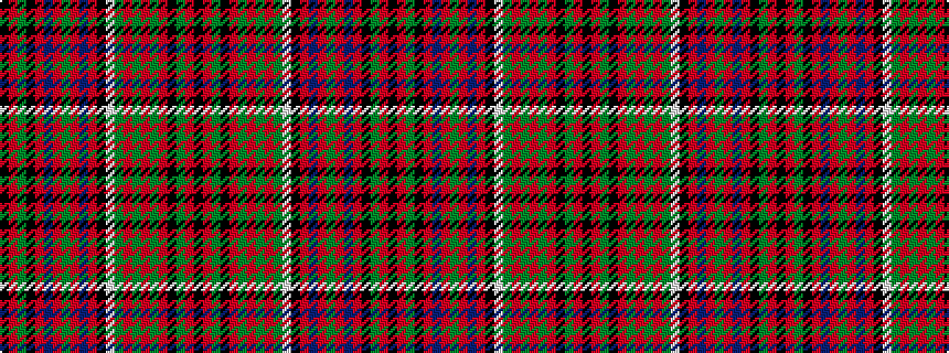 idealised woven sample of pattern KRGKRBRGRBRKWGRGRGRKGRK