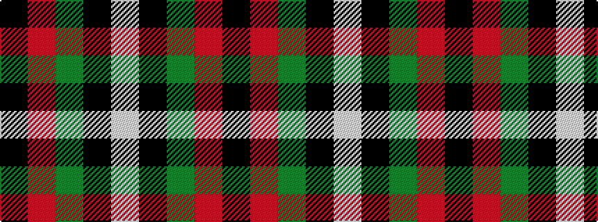 idealised woven sample of pattern KRGKW