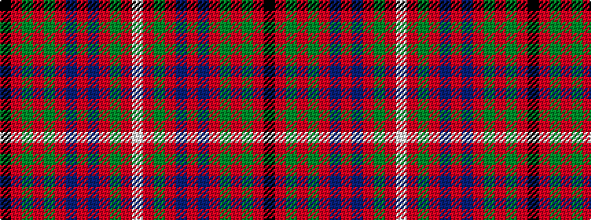 idealised woven sample of pattern KRGRGRBRBRGRW