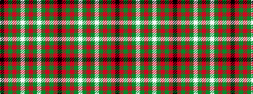 idealised woven sample of pattern KRGRGWGRGWGRGRK