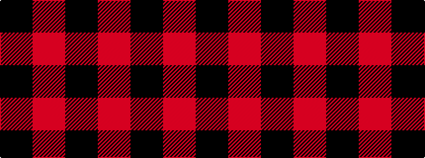 idealised woven sample of pattern KRK