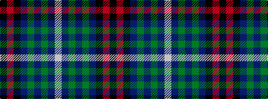 idealised woven sample of pattern KRKBGBGBW