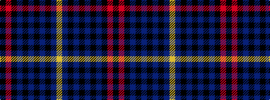idealised woven sample of pattern KRKBKBKBKBY