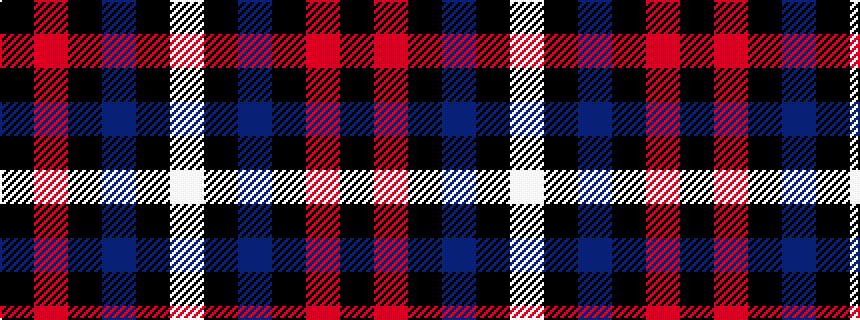 idealised woven sample of pattern KRKBKW