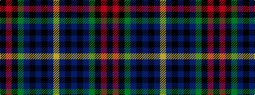 idealised woven sample of pattern KRKGBKBKBY