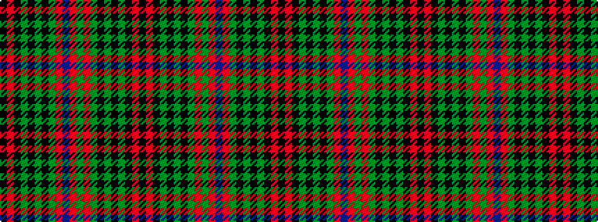 idealised woven sample of pattern KRKGKGKGRBRGRGKGKGKRK