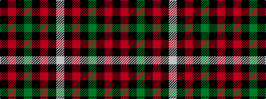 idealised woven sample of pattern KRKGKRKW