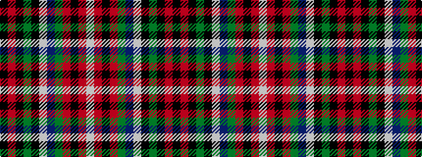 idealised woven sample of pattern KRKGKWBGRKRW