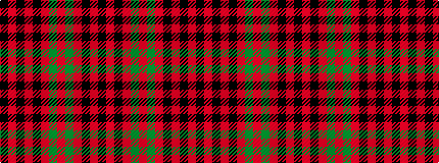 idealised woven sample of pattern KRKRGRGRKRKRK