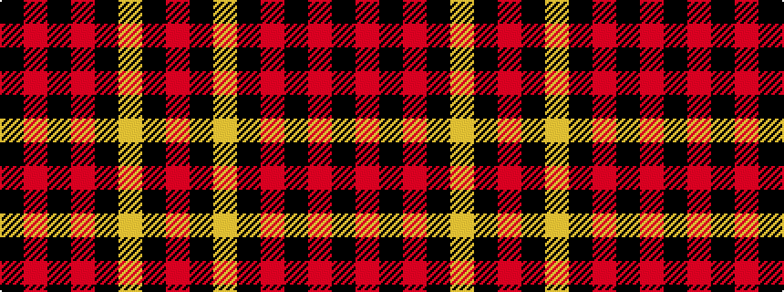 idealised woven sample of pattern KRKRKYKR