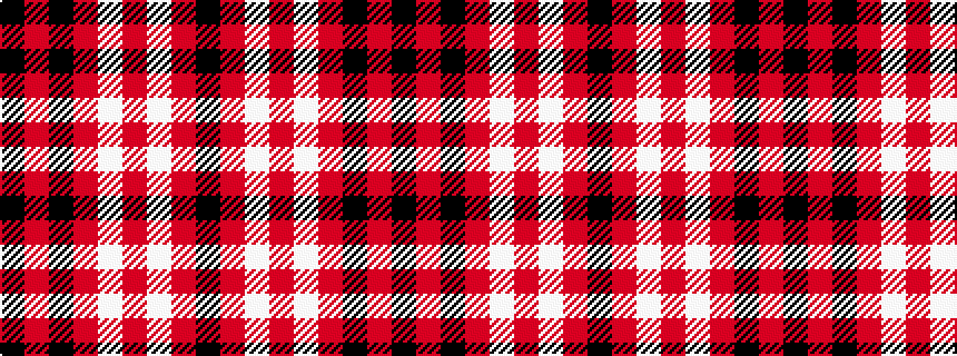 idealised woven sample of pattern KRKRWRWRK