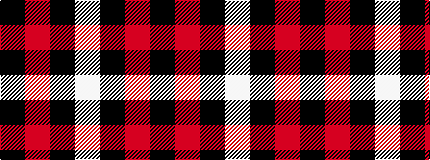 idealised woven sample of pattern KRKW