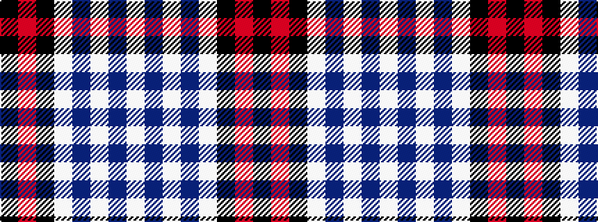 idealised woven sample of pattern KRKWBWBW