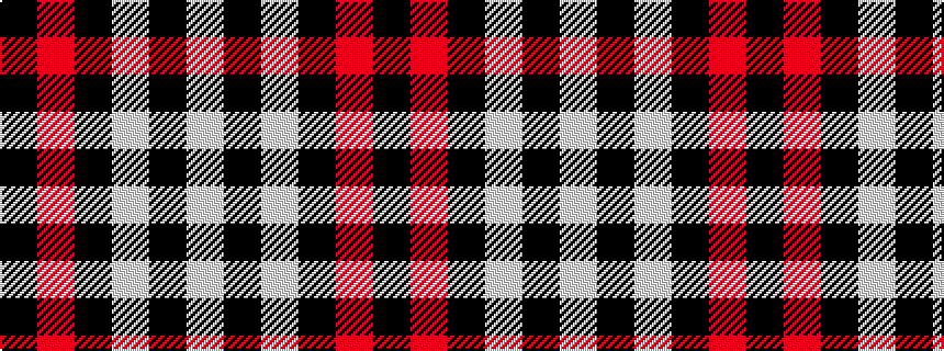 idealised woven sample of pattern KRKWKW
