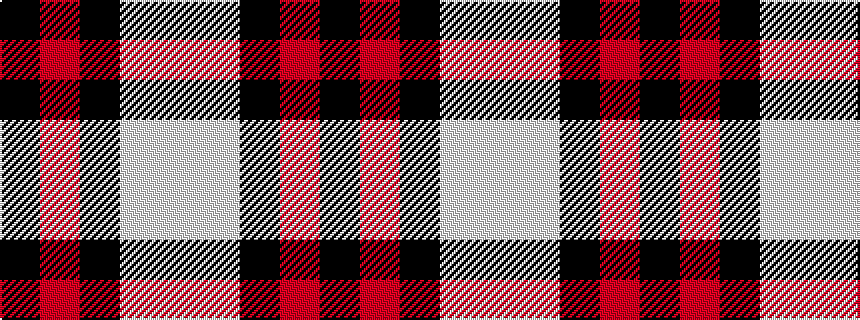 idealised woven sample of pattern KRKWW