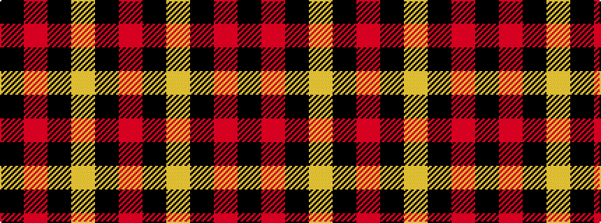 idealised woven sample of pattern KRKYKR