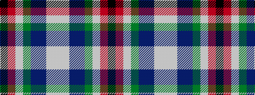 idealised woven sample of pattern KRWGBBWW