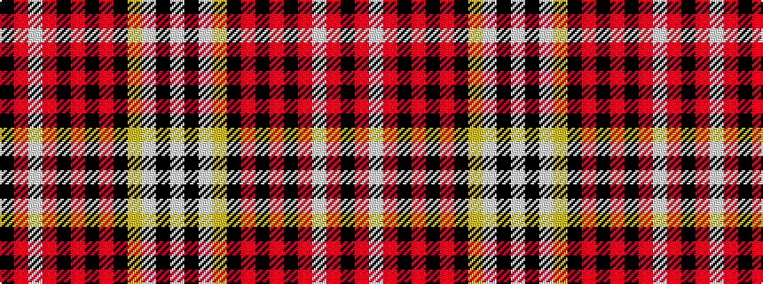 idealised woven sample of pattern KRWRKRKRKYWKW
