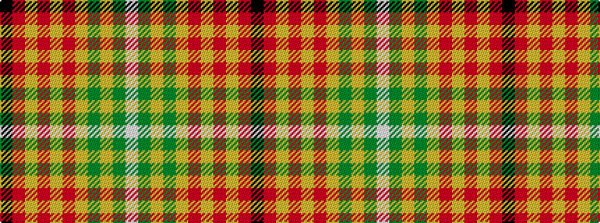 idealised woven sample of pattern KRYRYRYGYGW