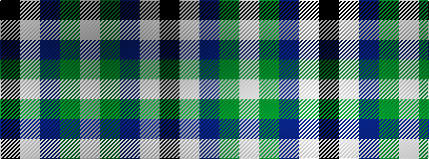 idealised woven sample of pattern KWBGW