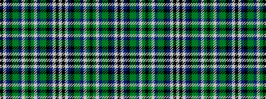 idealised woven sample of pattern KWBKGGBWGKGWBGGKBWKW