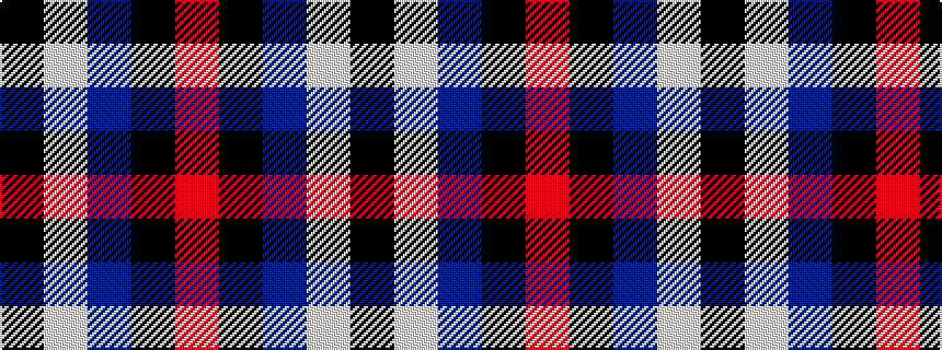 idealised woven sample of pattern KWBKR