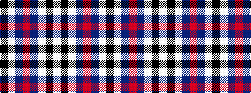 idealised woven sample of pattern KWBRBWKW