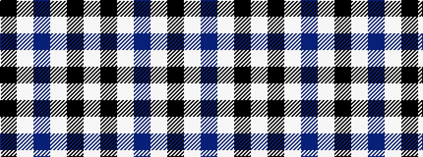 idealised woven sample of pattern KWBWKW
